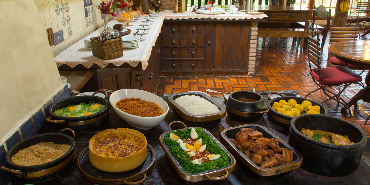 sabores da comida mineira no Hotel Fazenda Boa Esperança